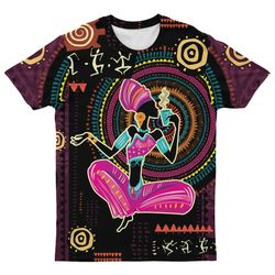african dancers 1 t-shirt, african t-shirt for men women