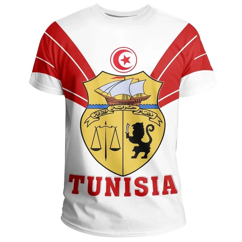 Tunisia T-Shirt Tusk Style, African T-shirt For Men Women