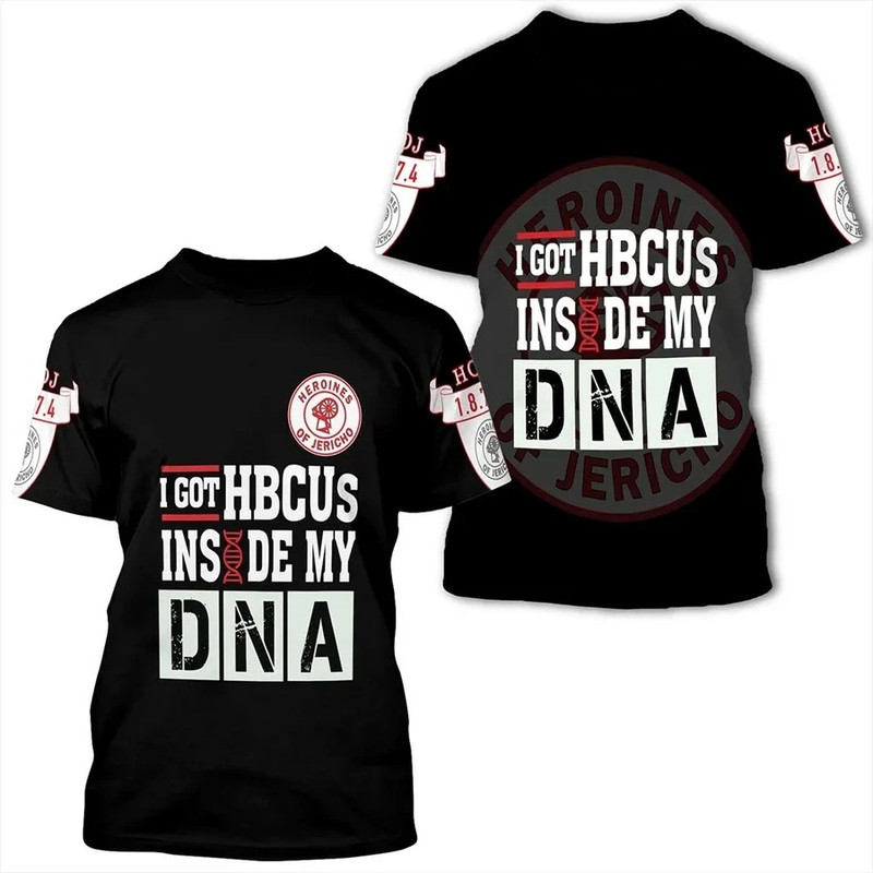 Heroines Of Jericho HBCU DNA T-Shirt, African T-shirt For Men Women