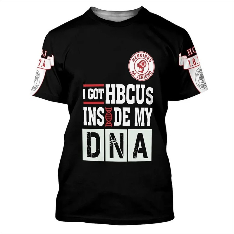 Heroines Of Jericho HBCU DNA T-Shirt, African T-shirt For Men Women