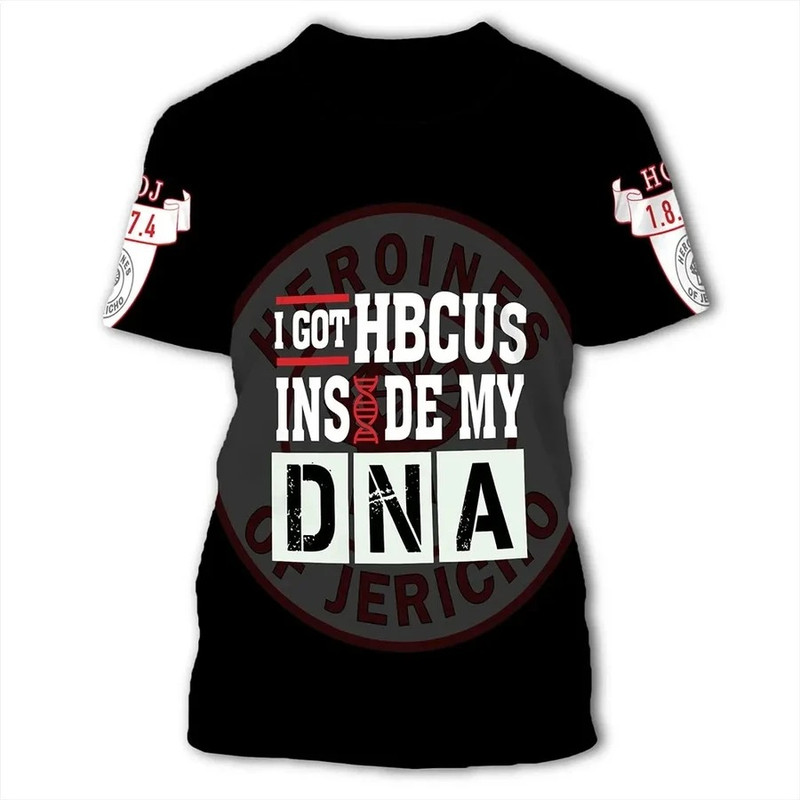 Heroines Of Jericho HBCU DNA T-Shirt, African T-shirt For Men Women