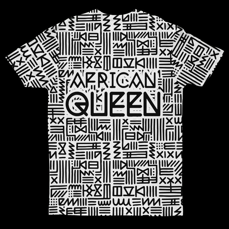 African Queen 2 T-shirt, African T-shirt For Men Women