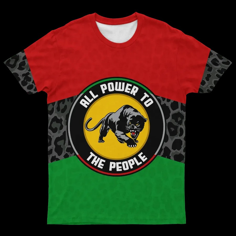 Pan African Panther T-shirt, African T-shirt For Men Women