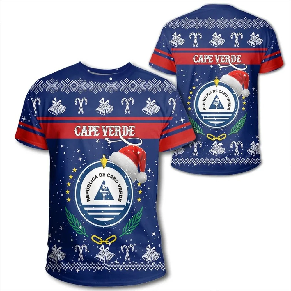 Cape Verde T-Shirt Christmas, African T-shirt For Men Women