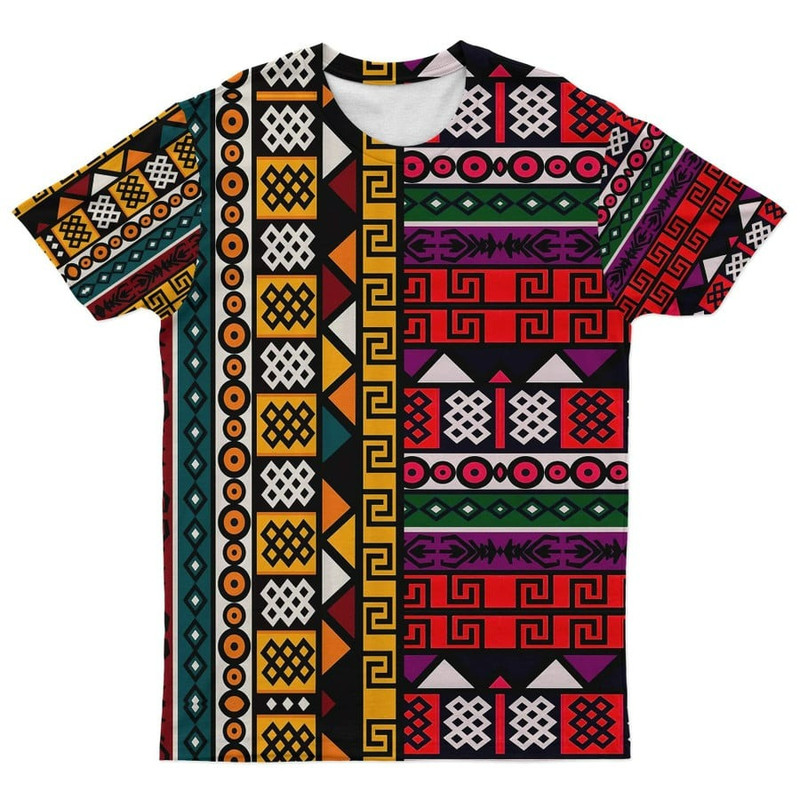 Dashiki Half 6 T-shirt, African T-shirt For Men Women