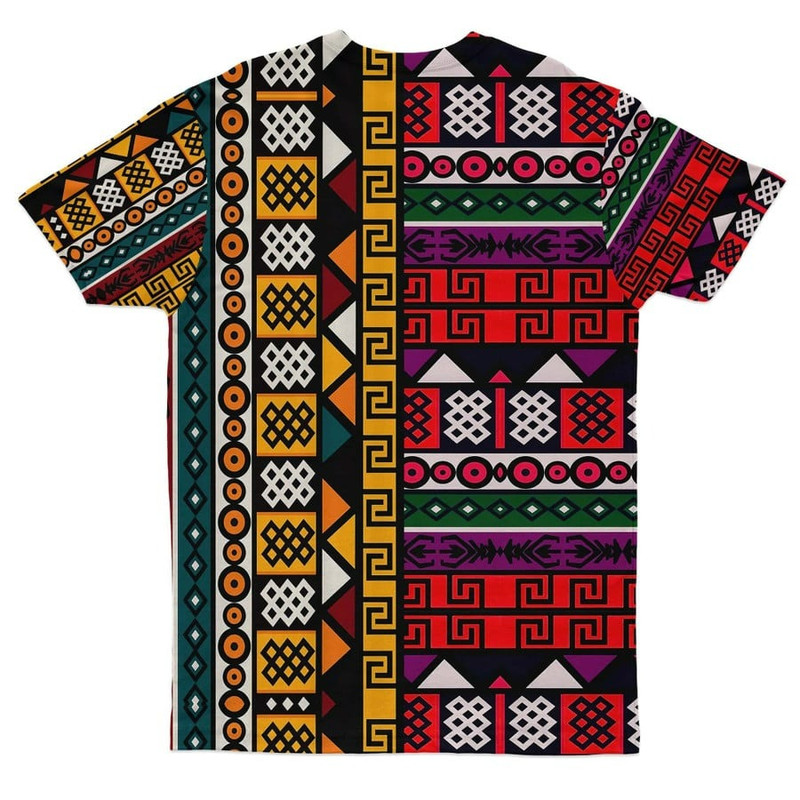 Dashiki Half 6 T-shirt, African T-shirt For Men Women