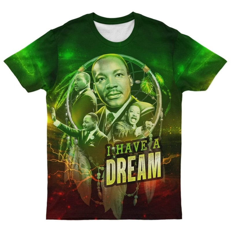 Galaxy Martin Luther King Jr Tee, African T-shirt For Men Women