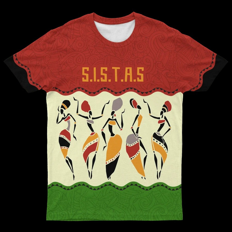 Sistas T-shirt, African T-shirt For Men Women