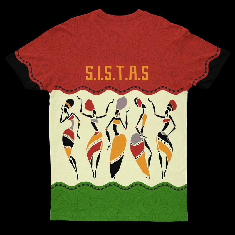 Sistas T-shirt, African T-shirt For Men Women