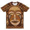 African Face Mudcloth Tee, African T-shirt For Men Women