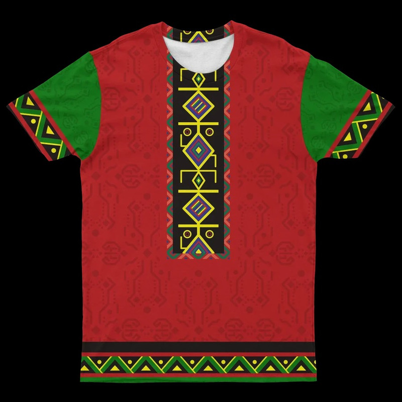 Ankara T-shirt, African T-shirt For Men Women