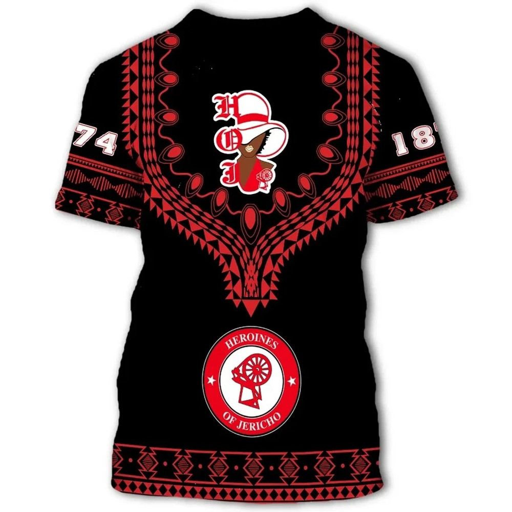 Heroines Of Jericho Dashiki T-shirt - Alva Style, African T-shirt For Men Women