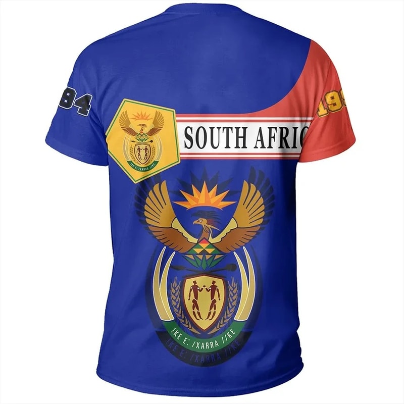 Custom South Africa Tee Pentagon Style, African T-shirt For Men Women