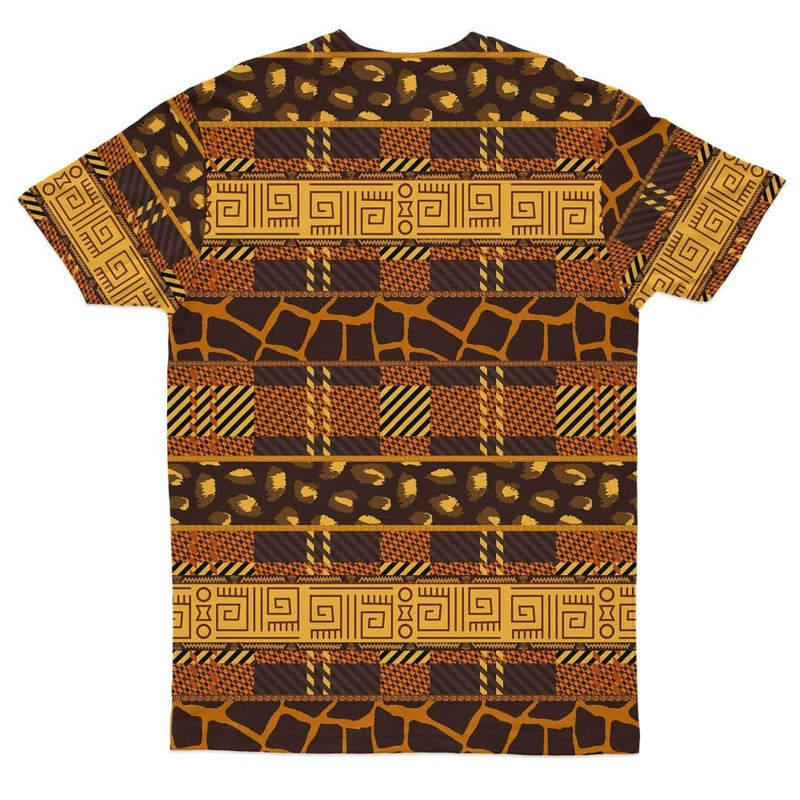 African Patchwork Culture Tee, African T-shirt For Men Women