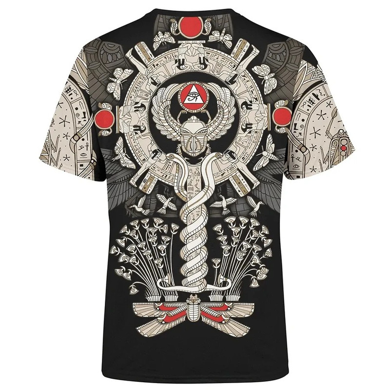 Scarab Jewel Tee, African T-shirt For Men Women