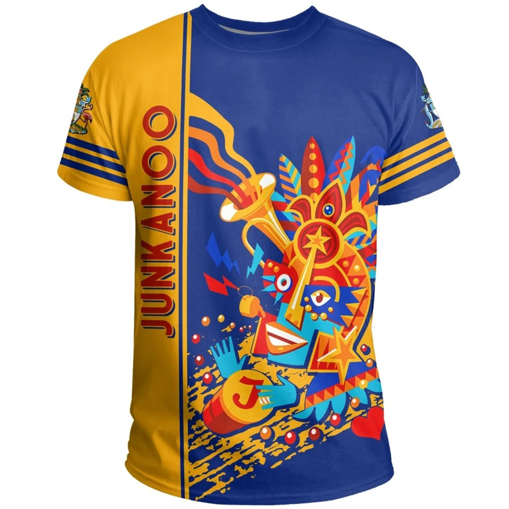 Junkanoo Bahamas Tee, African T-shirt For Men Women