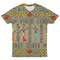 Woman Mudcloth Tee, African T-shirt For Men Women