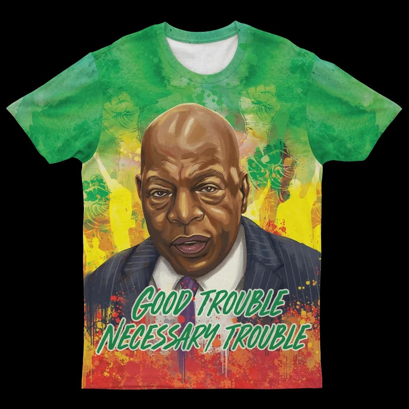 Good Trouble John Lewis T-shirt, African T-shirt For Men Women