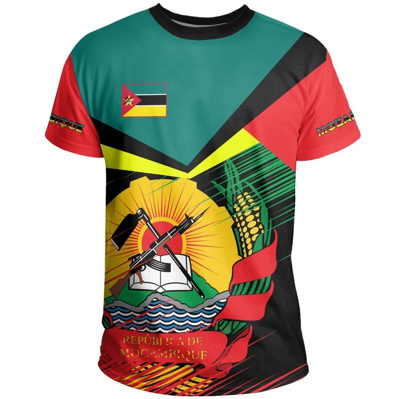 Mozambique Tee, African T-shirt For Men Women