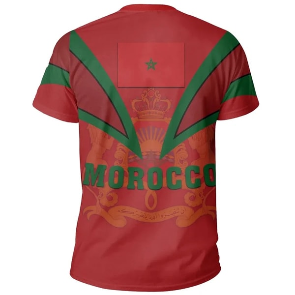 Morocco T-Shirt Tusk Style, African T-shirt For Men Women