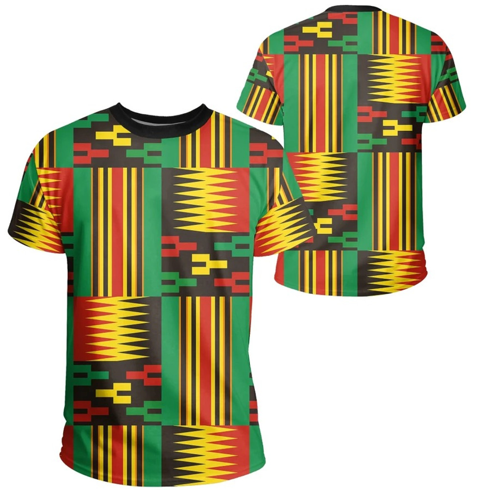 Adwinasa Kente Tee, African T-shirt For Men Women