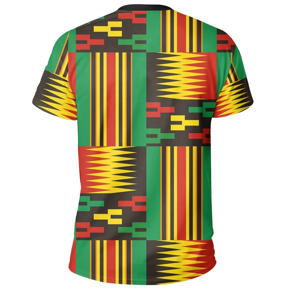 Adwinasa Kente Tee, African T-shirt For Men Women
