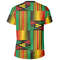 Adwinasa Kente Tee, African T-shirt For Men Women