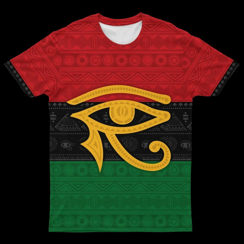 Pan African Horus T-shirt 01, African T-shirt For Men Women