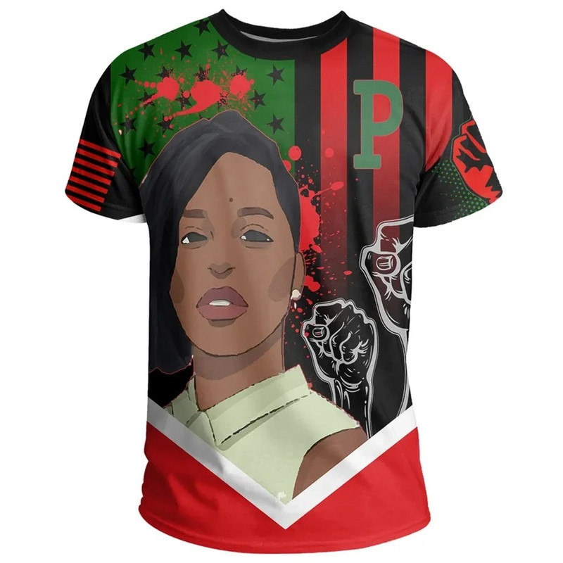 African American Flag Patrisse Cullors T-shirt, African T-shirt For Men Women