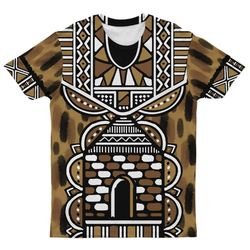 printed mudcloth dashiki t-shirt, african t-shirt for men women