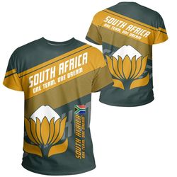 cricket south africa protea - brian style, african t-shirt for men women