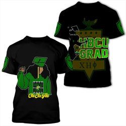 chi eta phi hbcu style t-shirt, african t-shirt for men women