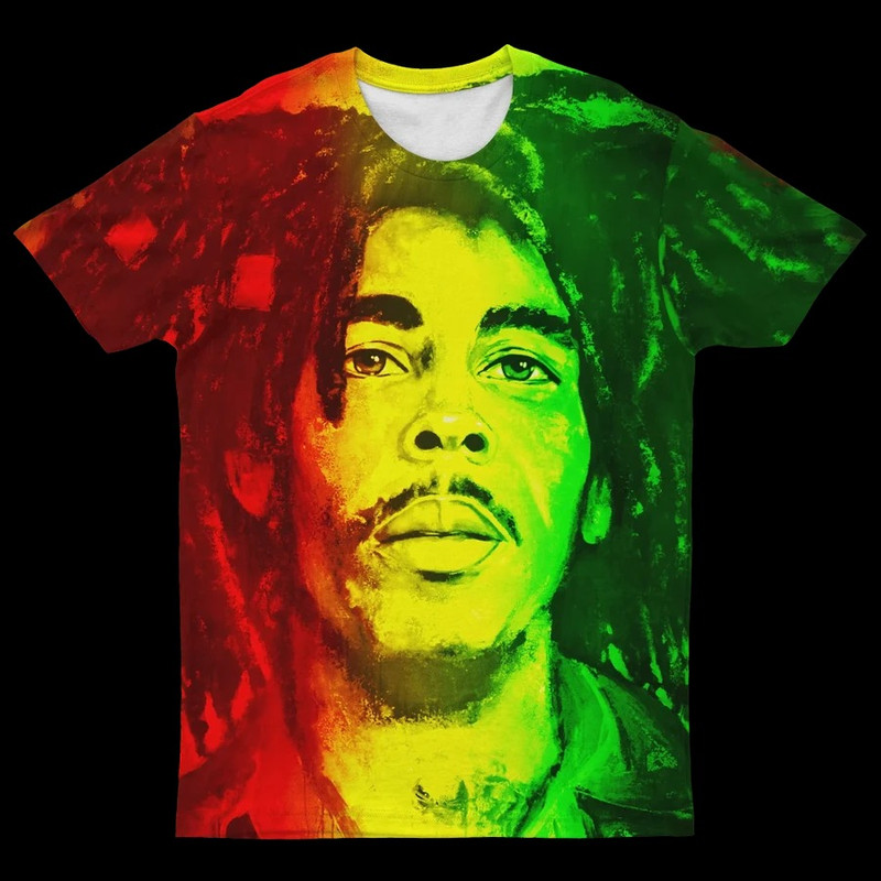 BOB MARLEY T-shirt, African T-shirt For Men Women