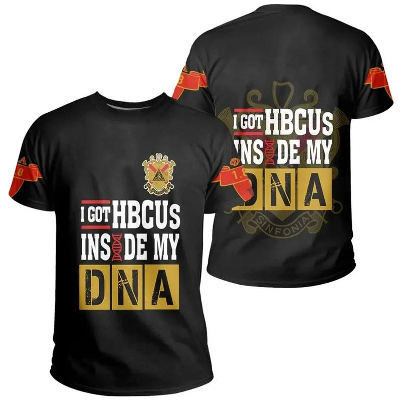 Phi Mu Alpha Sinfonia HBCU DNA T-Shirt, African T-shirt For Men Women