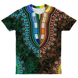 dashiki royal tee, african t-shirt for men women