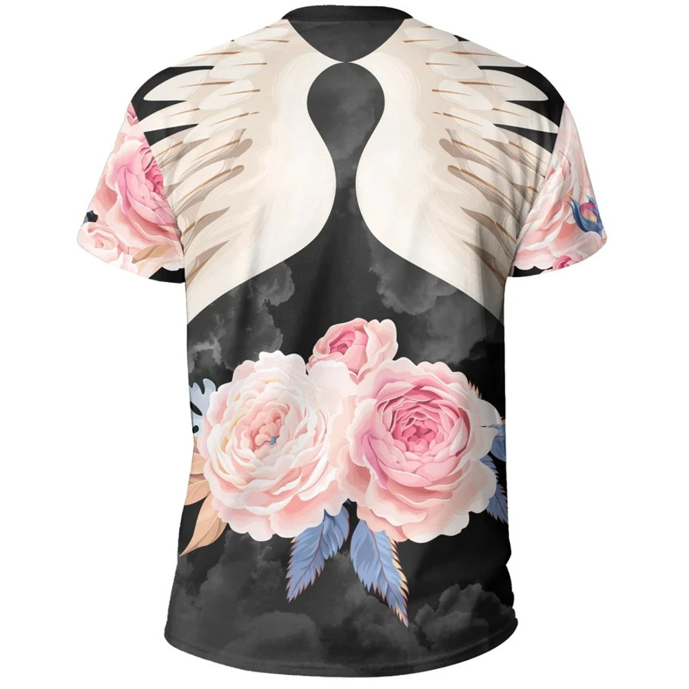 Black Angels Tee, African T-shirt For Men Women