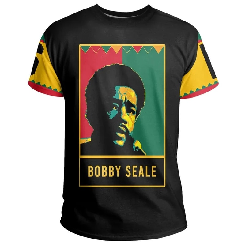 Bobby Seale Black History Month Men Style T-Shirt, African T-shirt For Men Women