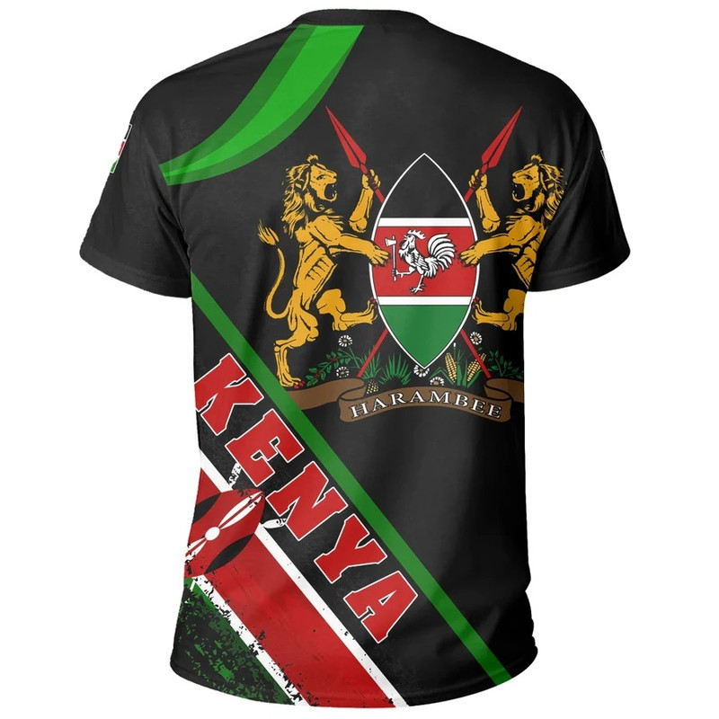 Kenya Texas Tee, African T-shirt For Men Women