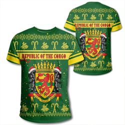 republic of the congo t-shirt christmas, african t-shirt for men women