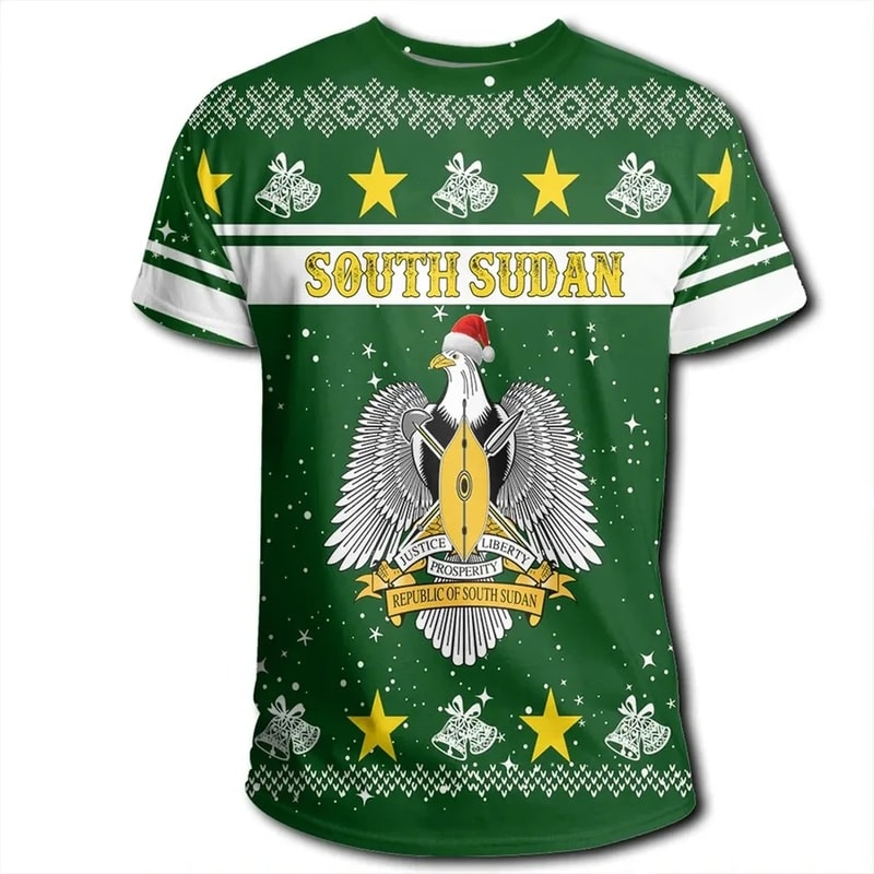 South Sudan T-Shirt Christmas, African T-shirt For Men Women