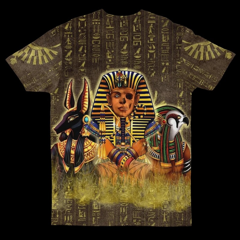 Pharaoh & Gods T-shirt 01, African T-shirt For Men Women