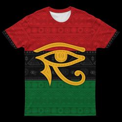 pan african horus t-shirt, african t-shirt for men women