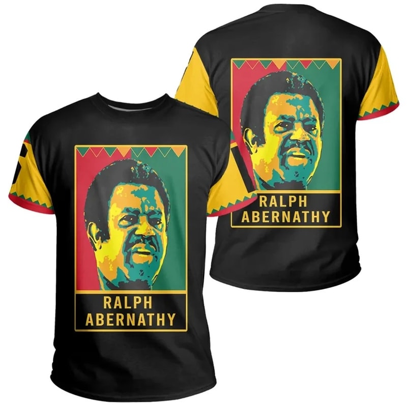 Ralph Abernathy Black History Month Men Style T-Shirt, African T-shirt For Men Women