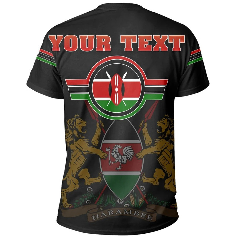 Kenya Grunge Tee, African T-shirt For Men Women