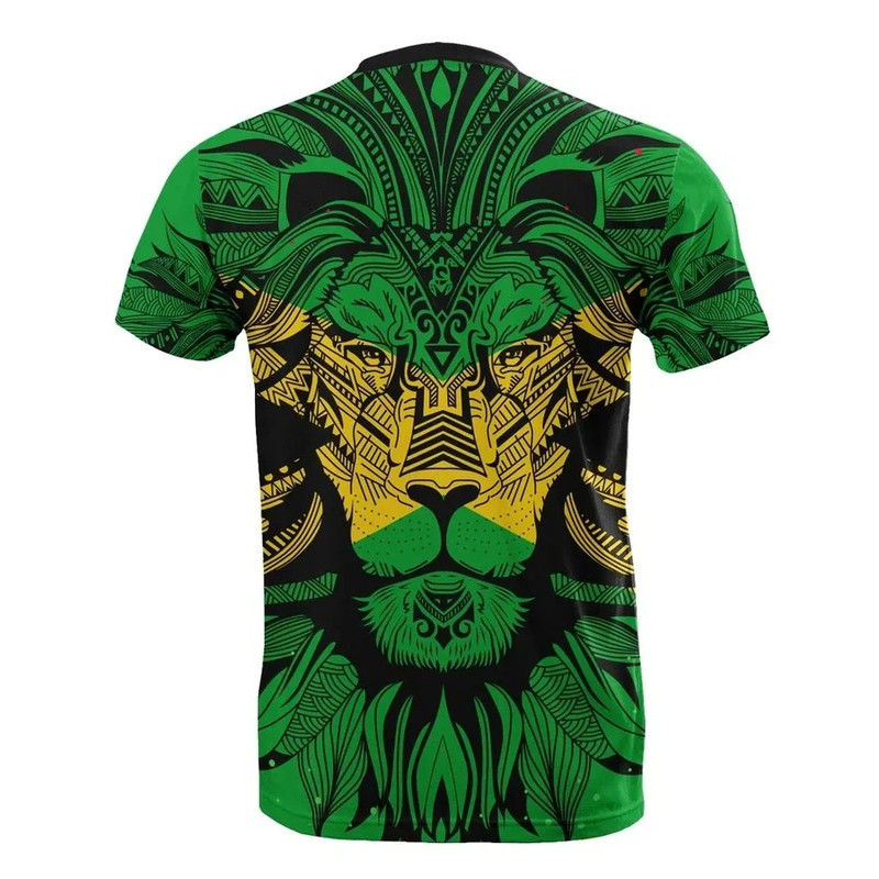 Jamaica Lion Tee, African T-shirt For Men Women