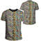 Rhombus Ndebele Tee, African T-shirt For Men Women