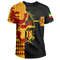 Ethiopia King Of Lion Tee Black, African T-shirt For Men Women