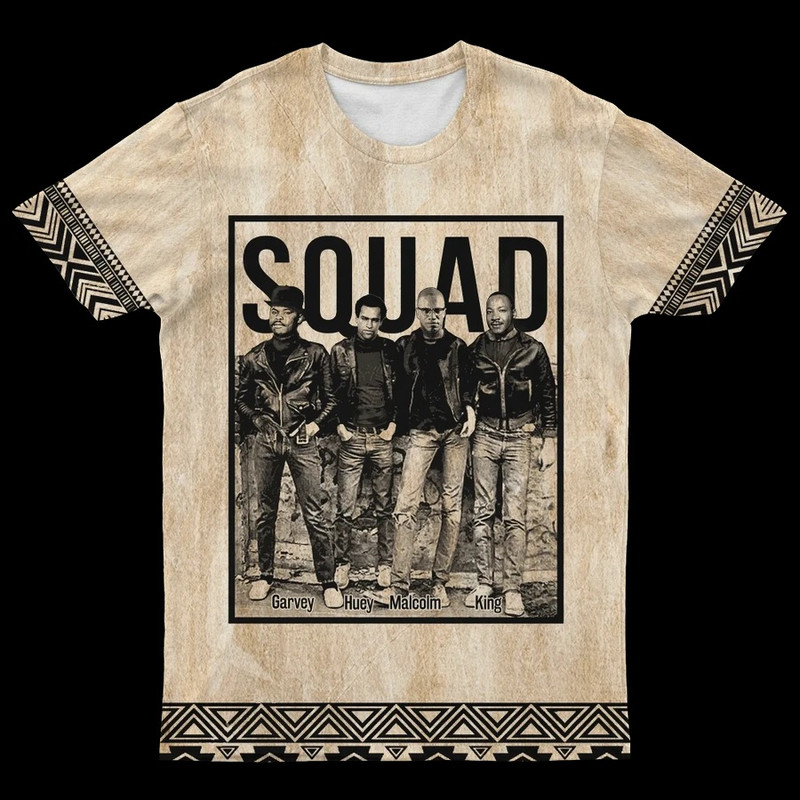 SQUAD T-shirt, African T-shirt For Men Women