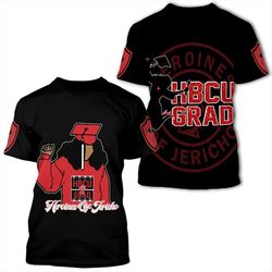 heroines of jericho hbcu style t-shirt, african t-shirt for men women