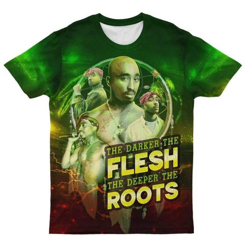 Galaxy 2Pac Tee, African T-shirt For Men Women